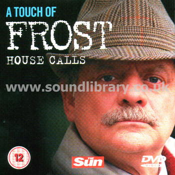 A Touch Of Frost House Calls David Jason Region 2 PAL DVD Granada SUN2004 Front Card Sleeve