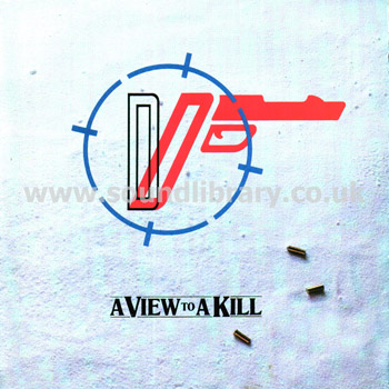 Duran Duran A View To A Kill UK Issue G/F Sleeve 7" Parlophone DURAN G 007 Front Sleeve Image