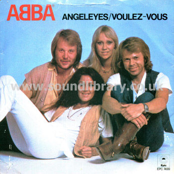 Abba Angeleyes, Voulez-Vous UK Issue Stereo 7" Epic S EPC 7499 Front Sleeve Image