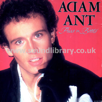 Adam Ant Puss 'n' Boots UK Issue Stereo 7" Front Sleeve Image