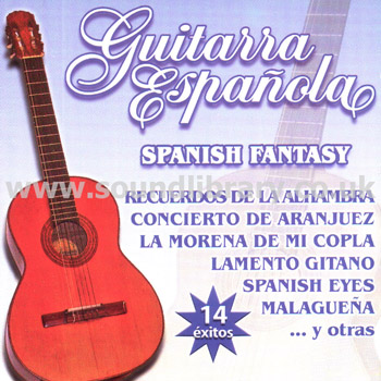 Alex Blanco Guitarra Espanola - Spanish Fantasy Spain Issue CD ECB Records CD2114 Front Inlay Image