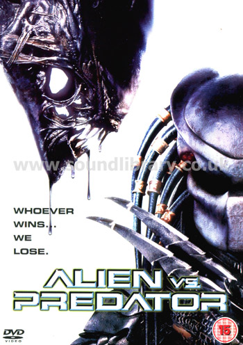 Alien Vs Predator Region 2 DVD 20th Century Fox Home Entertainment FG-SGB 26681DVD Front Inlay Sleeve