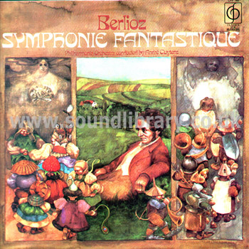 Andre Cluytens Berlioz Symphonie Fantastique UK LP Classics For Pleasure CFP 168 Front Sleeve Image