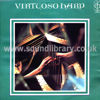 Ann Griffiths Virtuoso Harp UK Issue Stereo LP Classics For Pleasure CFP 156 Front Sleeve Image