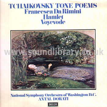 Antal Dorati Tchaikovsky Tone Poems UK Issue Stereo LP Decca SXL 6627 Front Sleeve Image
