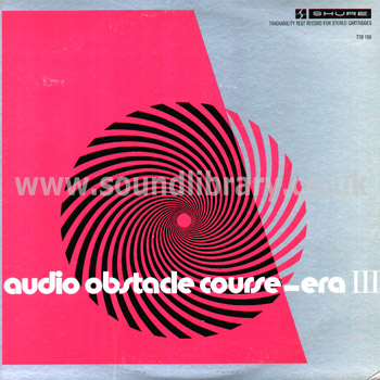 An Audio Obstacle Course ERA III Shure Trackability Test Record Stereo Shure TTR-110 Front Sleeve Image