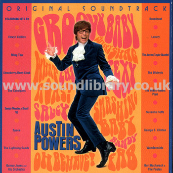 Austin Powers Original Soundtrack UK CD Hollywood Records 0121122HWR Front Inlay Image