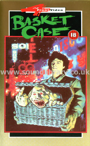 Basket Case Kevin Vanhentenryck VHS PAL Video 4 Front Video 083 884 3 Front Inlay Sleeve