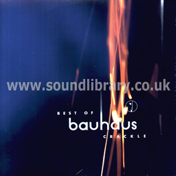 Bauhaus Best Of Bauhaus Crackle UK Issue G/F Sleeve 2LP Beggars Banquet BBQLP 2018 Front Sleeve Image