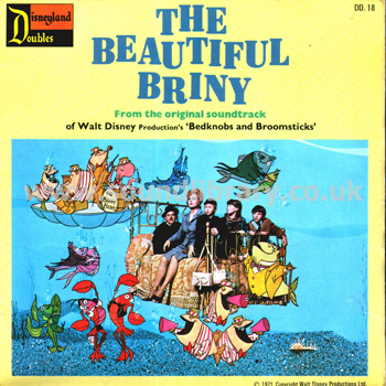 The Beautiful Briny UK Issue 2 Track 7" Disneyland Doubles Series DD 18 Front Sleeve Image