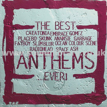 The Best Anthems…Ever! Vol. 3 EU Issue 2CD Virgin VTDCD 210 Front Inlay Image