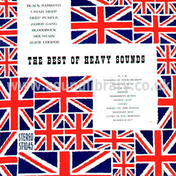 The Best Of Heavy Sounds Thailand Issue Stereo LP ST-1045 Front Sleeve Image
