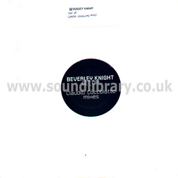 Beverley Knight Get Up! Caludio Coccolutto Mixes Promotional 12" Sleeve & Label Image