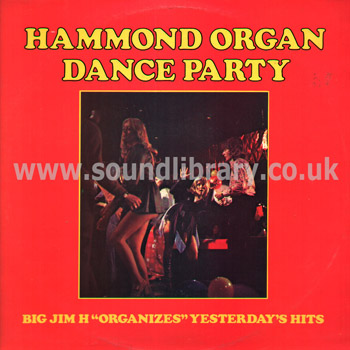 Big Jim "H" Hammond Organ Dance Party Stereo UK Issue LP Gold Award MER 378 Front Sleeve Image