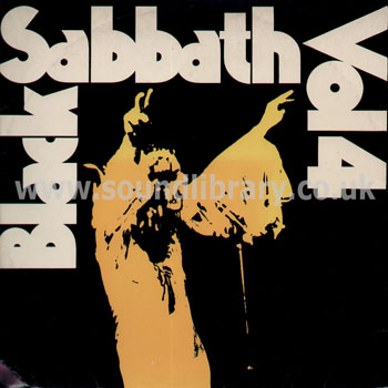 Black Sabbath Vol. 4 Thailand Issue Stereo LP BS. 2602 Top Opening Sleeve Front Sleeve Image