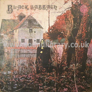 Black Sabbath Black Sabbath UK Issue LP Vertigo VO 6 Front Sleeve Image
