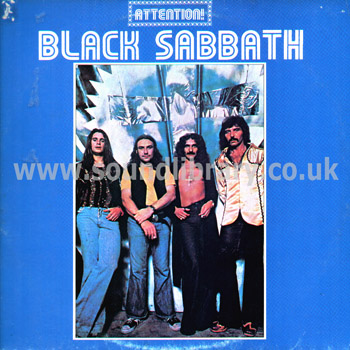 Black Sabbath Attention! Black Sabbath Vol. 2 UK Issue Stereo LP WWA WWA 101 Front Sleeve Image