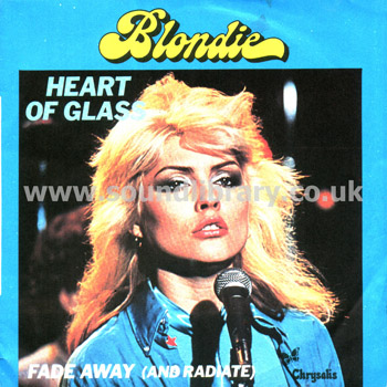 Blondie Heart Of Glass France Issue 7" Front Sleeve Image