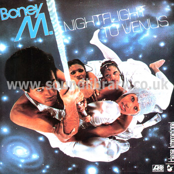Boney M Nightflight To Venus UK Issue G/F Sleeve LP Atlantic / Hansa K 50498 Front Sleeve Image