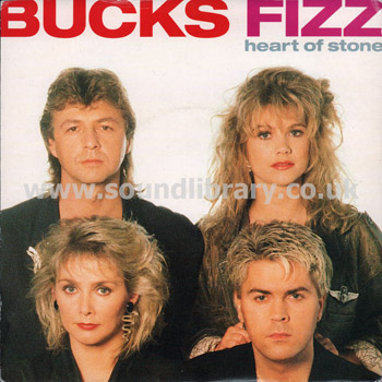 Bucks Fizz Heart of Stone UK Issue Stereo 7" RCA PB 42305 Front Sleeve Image