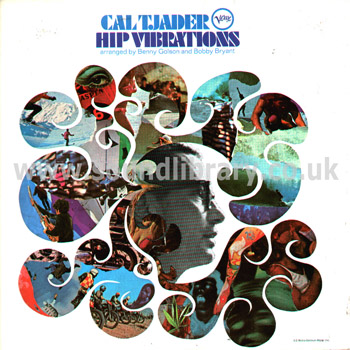 Cal Tjader Hip Vibrations UK Issue LP Verve VLP 9215 Front Sleeve Image