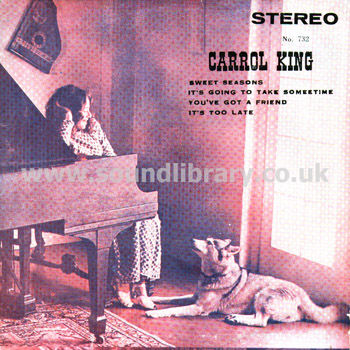 Carole King Sweet Seasons Thailand Issue Stereo 7" EP Royalsound TK732 Front Sleeve Image