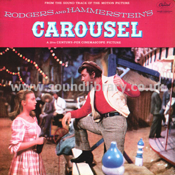 Carousel Gordon MacRae Shirley Jones UK Issue 7" EP Capitol EAP 3-694 Front Sleeve Image