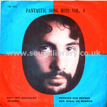 Cat Stevens Fantastic Song Hits Vol. 4 Thailand Issue 7" EP TM1004 Front Sleeve Image