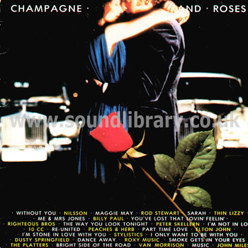 Champagne And Roses UK Issue 15 Track LP Polystar ROSTV 1 Front Sleeve Image