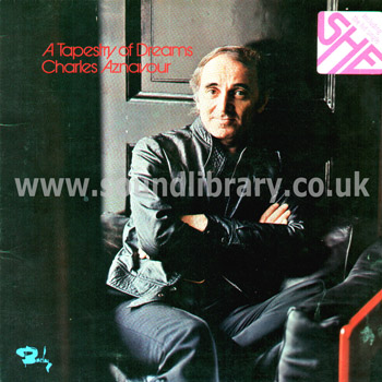 Charles Aznavour A Tapestry Of Dreams UK Issue LP Barclay 90 003 Front Sleeve Image