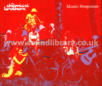 The Chemical Brothers Music Response EU Issue Jewel Case CDS Virgin CHEMSD11 Front Inlay Image