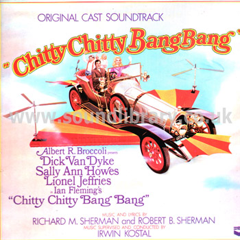 Chitty Chitty Bang Bang Soundtrack UK Stereo LP United Artists SULP 1200 Front Sleeve Image