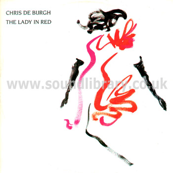 Chris De Burgh The Lady In Red UK Issue 12" Single A&M AMY 331 Front Sleeve Image