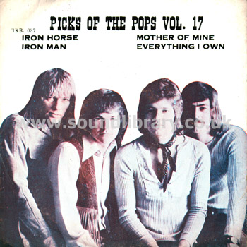 Pick Of The Pops Vol. 17 Black Sabbath Christie Thailand Stereo 7" EP TKR TKR. 037 Front Sleeve Image