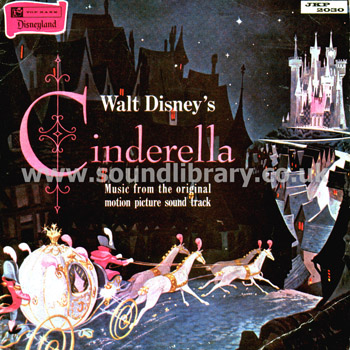 Cinderella Music From The Motion Picture 7" EP Top Rank International JKP 2030 Front Sleeve Image