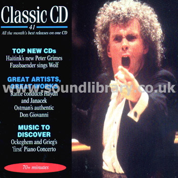 Andrew Davis Classic CD No. 41 UK Issue Jewel Case CD Front Inlay Image