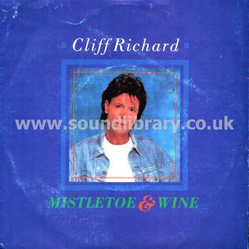 Cliff Richard Mistletoe & Wine Portugal Issue Stereo 7" Front Sleeve Image