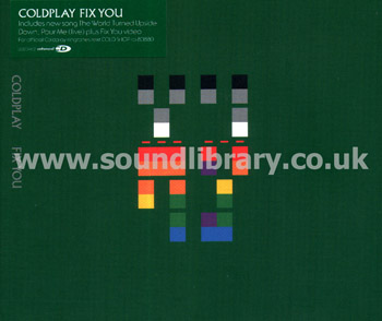 Coldplay Fix You EU Issue Digipak CDS Front Digipak Image