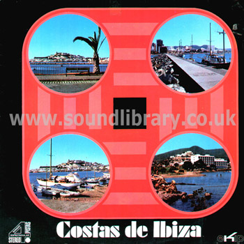 Costas De Ibiza Spain Issue Stereo LP Ekipo 66.8061-VS Front Sleeve Image