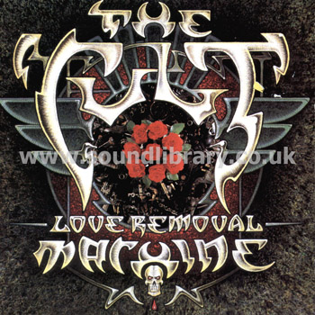 The Cult Love Removal Machine UK Issue Double Pack 2 x 7" Beggars Banquet BEG 182D Front Sleeve Image