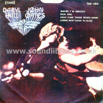 Daryl Hall And John Oates Rich Girl Thailand Stereo 7" EP Royalsound TKR 460 Front Sleeve Image