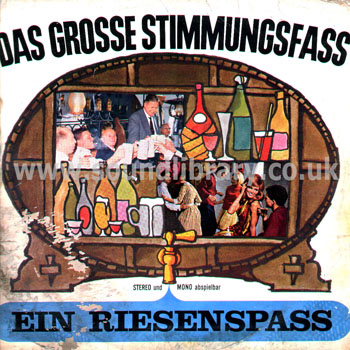 Erwin Hartung Das Grosse Stimmungsfass Stereo Germany Issue LP 1431 FASS Front Sleeve Image