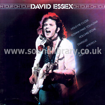 David Essex On Tour UK Issue 2LP CBS S 95000 Front Sleeve Image