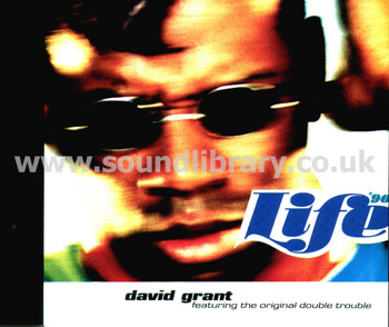 David Grant Featuring Double Trouble Life UK Issue CDS Island BRCD 184 Front Inlay Image