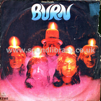 Deep Purple Burn Thailand Issue 7" EP 4 Track Stereo FT. 992 Front Sleeve Image