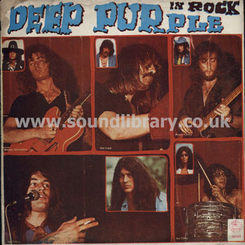 Deep Purple In Rock Thailand Issue 3 Track 7" EP 4 Track M143 Front Sleeve Image
