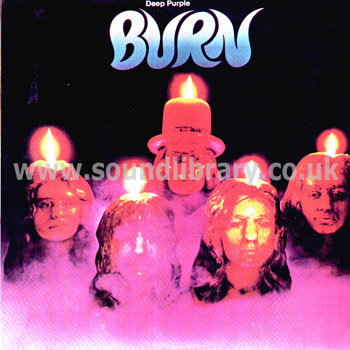 Deep Purple Burn Thailand Issue Stereo LP PS 3505 Front Sleeve Image