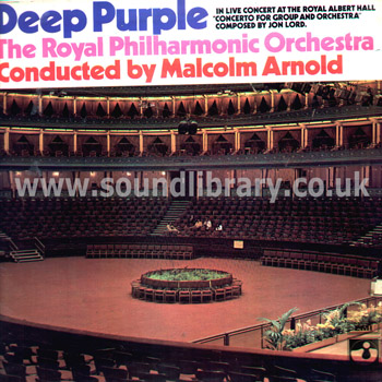 Deep Purple Concerto For Group And Orchestra UK Issue G/F Sleeve LP Harvest SHVL767 Front Sleeve Image