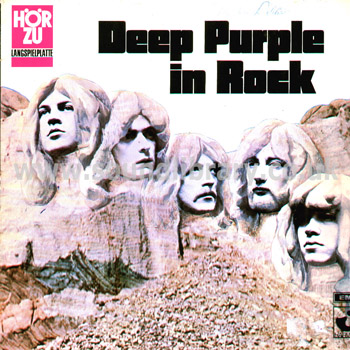 Deep Purple In Rock Germany Issue G/F Sleeve LP Harvest / Hor Du SHZE 288 Front Sleeve Image