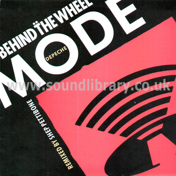 Depeche Mode Behind The Wheel UK Issue 12" Mute 12 BONG 15 Front Sleeve Image